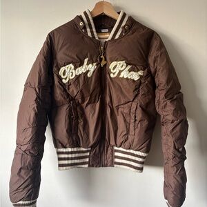 Baby Phat Brown Bomber Jacket